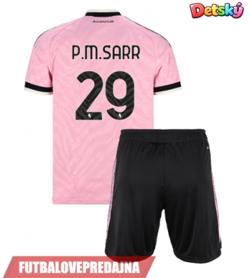 Lacne Dětský Futbalové dres Juventus Pape Matar Sarr #29 2026-27 Krátky Rukáv - Preč (+ trenírky)